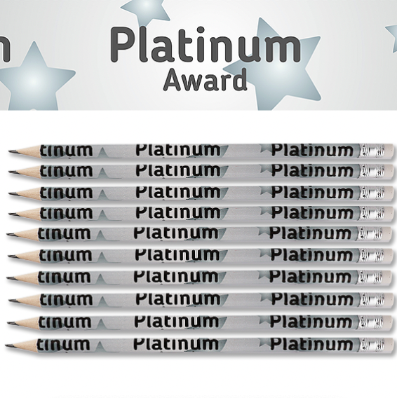 Platinum Award (pack of 10 pencils)-0