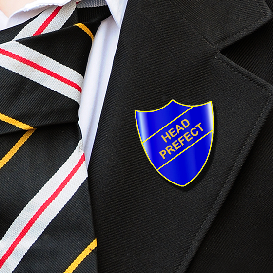 HEAD PREFECT BADGE (Shield Shape)-1