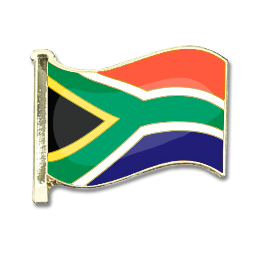 South Africa Flag Badge-0